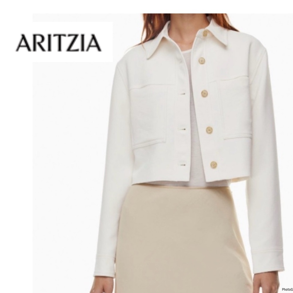 NWT Wilfred Little Cropped Jacket- Crepette